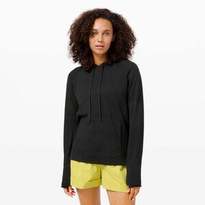 lululemon Black Sit In Lotus Hoodie Sweater size 4